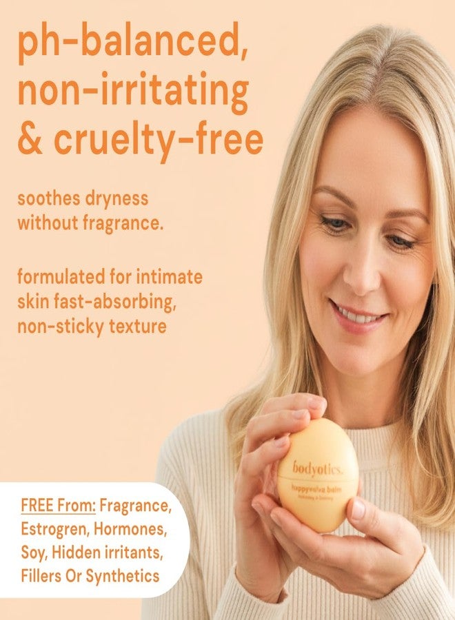 Bodyotics Vulva Balm - Fragrance-Free Vaginal Moisturizer for Dryness, Itching and Discomfort - No Hormones - pH-Balanced Organic Moisture Balm for Silky External Vulval Area - 2oz - Image 2